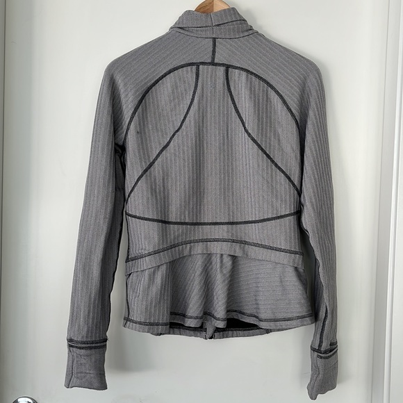 Lululemon define jacket in white grey herringbone - Picture 4 of 4